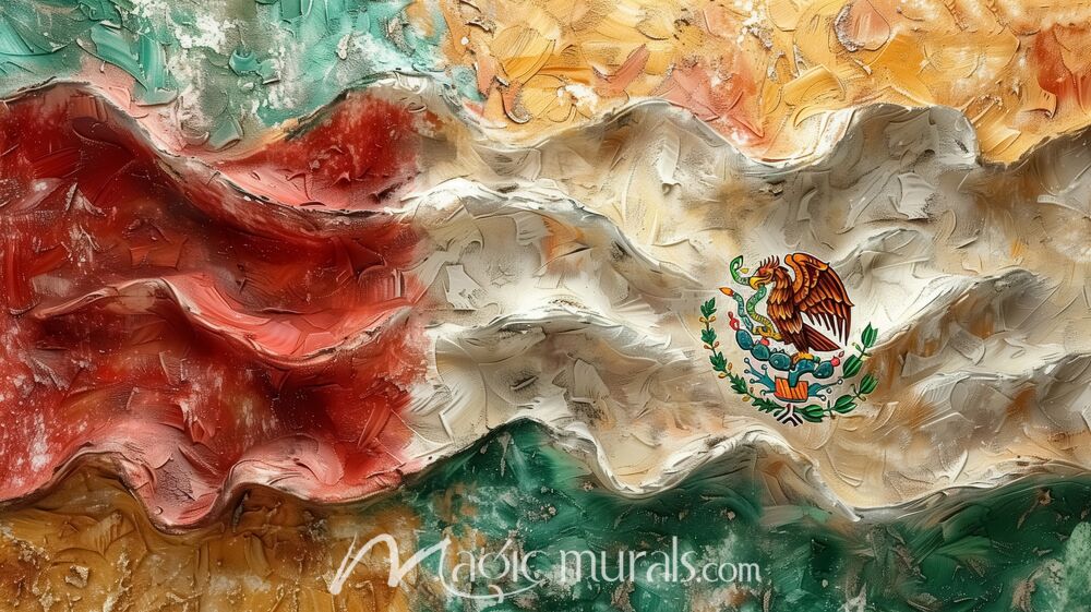 Mexican Symbols 5958 Wallpaper Wall Mural