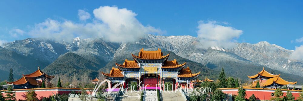 Chongsheng Buddhist Temple Yunnan China Wallpaper Wall Mural