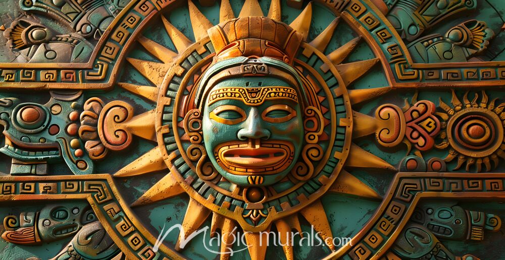 Mesoamerican Graphic 3949 Wallpaper Wall Mural