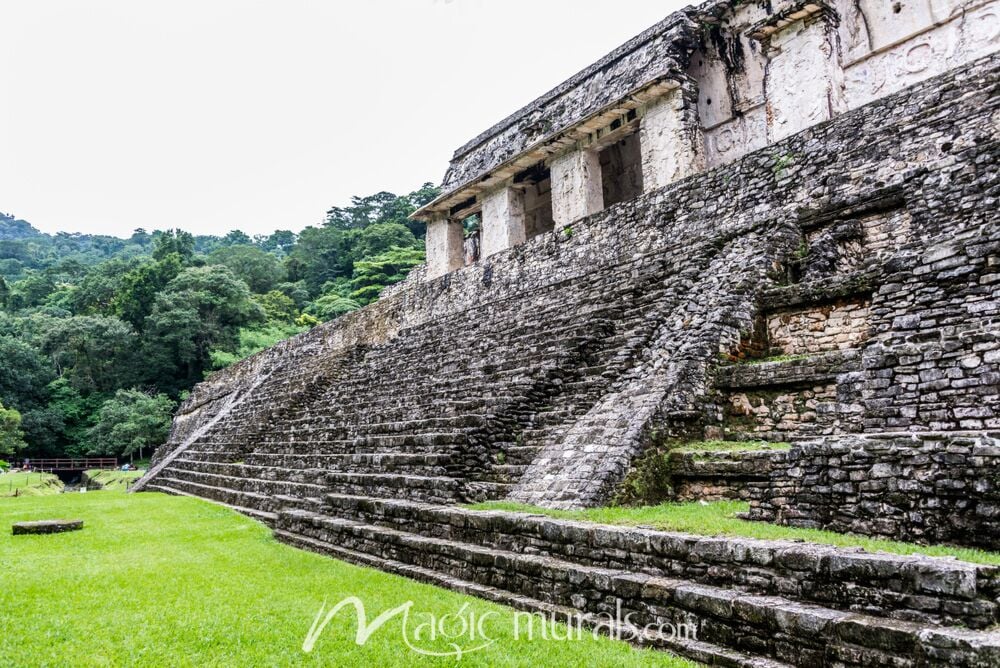 Palenque Mayan Ruin Chiapas 7296 Wallpaper Wall Mural