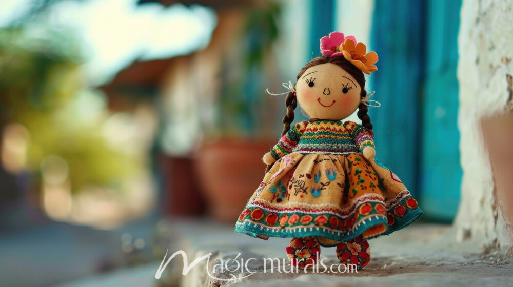 Mexican Doll 5953 Wallpaper Wall Mural