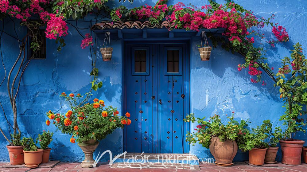 Mexican Streetscape 6840 Wallpaper Wall Mural