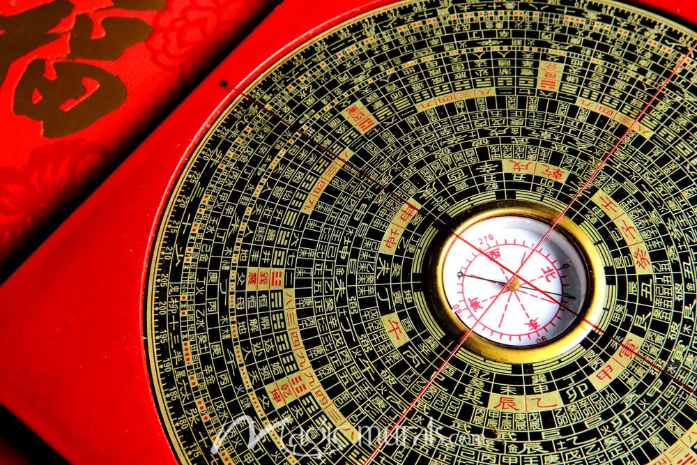 Chinese Astrology Wheel Wallpaper Wall Mural