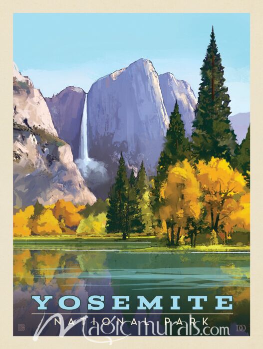 ADG Yosemite National Park Wallpaper Wall Mural