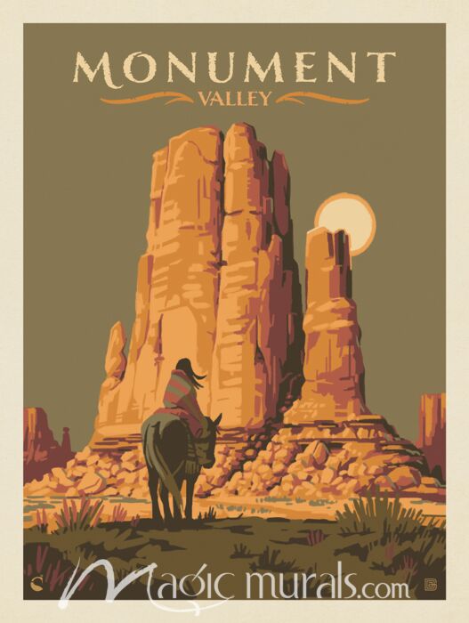 ADG Monument Valley Wallpaper Wall Mural