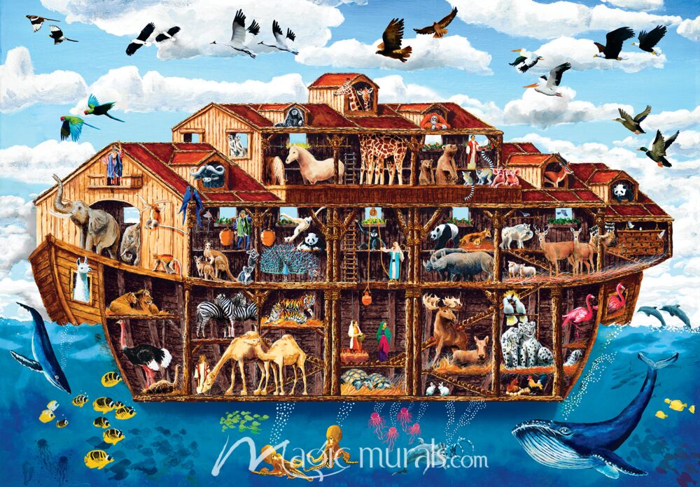 Noah's Ark 9554 Wallpaper Wall Mural