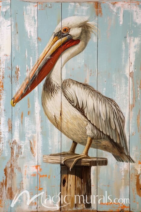 Key West Pelican 1065 Wallpaper Wall Mural