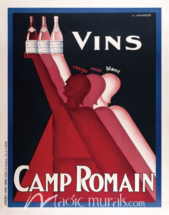 Vins Camp Romain 6815 Wallpaper Wall Mural