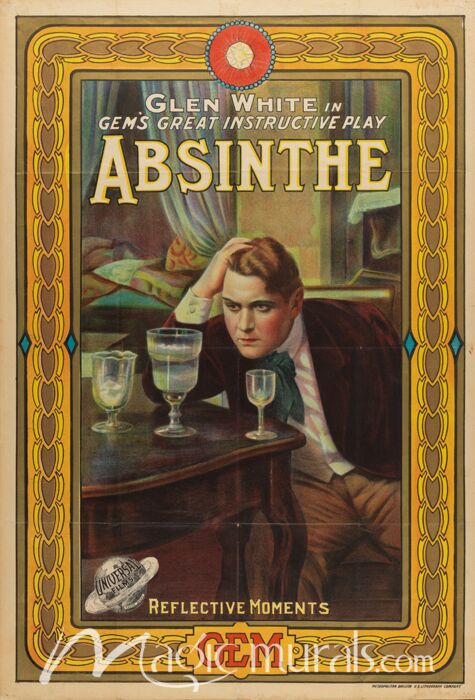 Absinthe 7530 Wallpaper Wall Mural