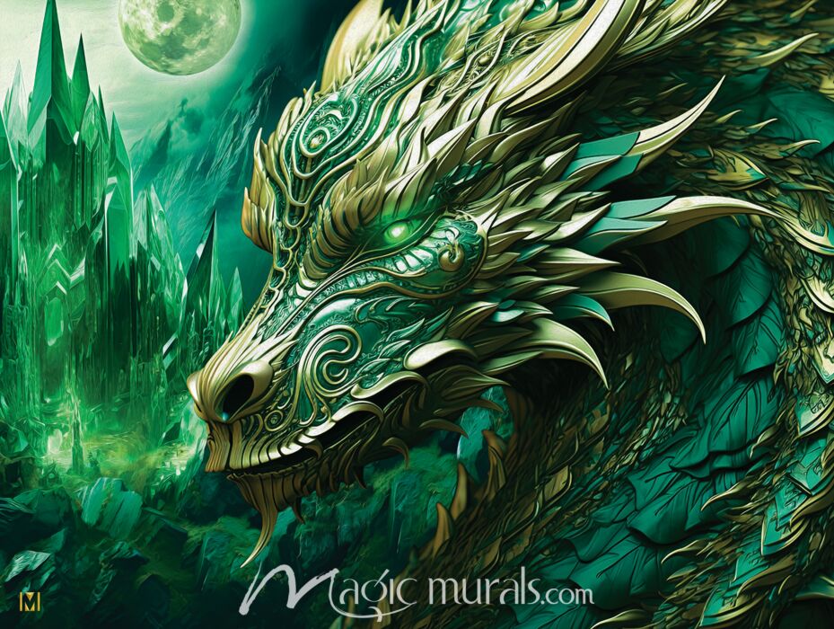 Guardian Dragon 4200 Wallpaper Wall Mural