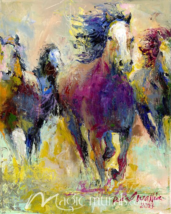 Wild Horses 5763 Wallpaper Wall Mural