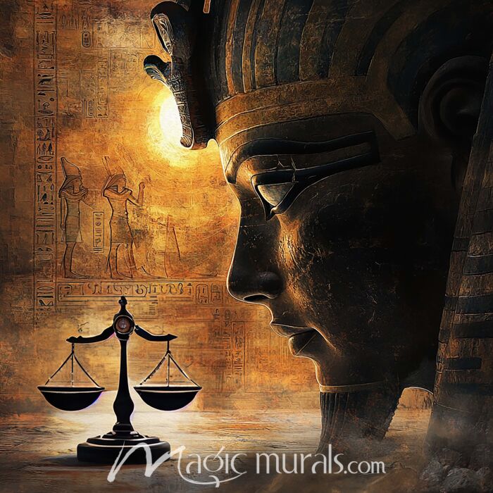 Weighing Egyptian Soul 4349 Wallpaper Wall Mural