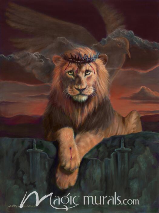 Lion of Judah 5547 Wallpaper Wall Mural