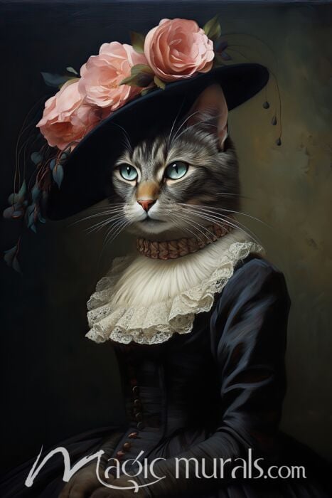 Lady Whiskers 5590 Wallpaper Wall Mural