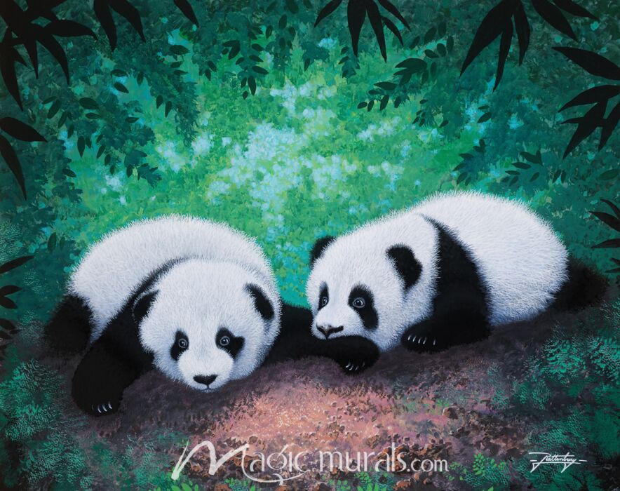 Double Trouble 925 Wallpaper Wall Mural