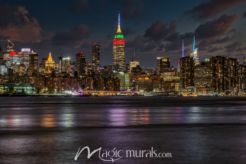 Mid Manhattan Skyline 730 Mural Wallpaper Wall Mural