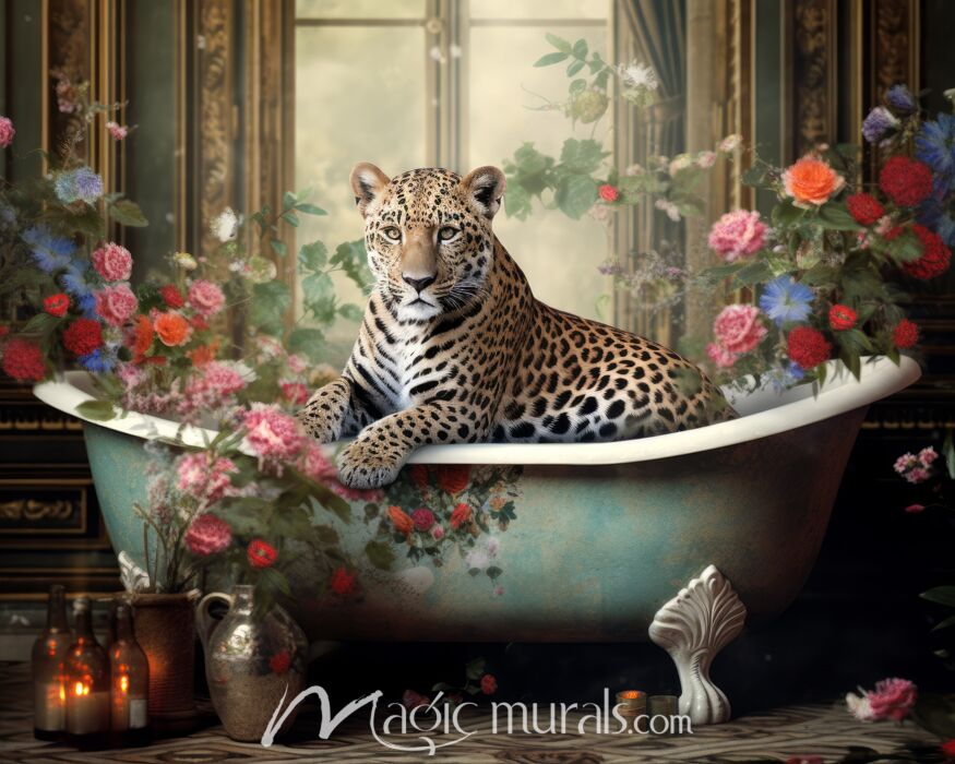 Bubble Bath 4 Wallpaper Wall Mural