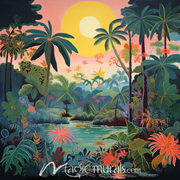 Tropical Paradise Dreams 47 Wallpaper Wall Mural