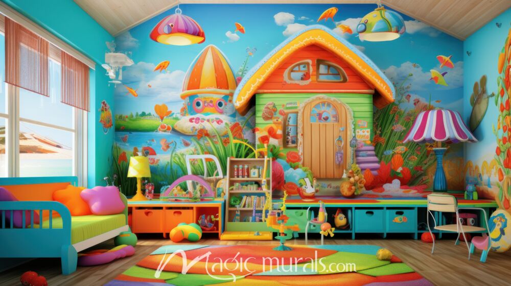 Happy Kids Room 1 Wallpaper Wall Mural