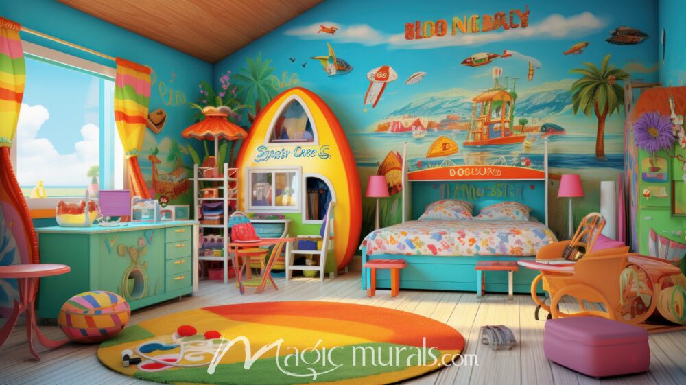 Happy Kids Room 3 Wallpaper Wall Mural