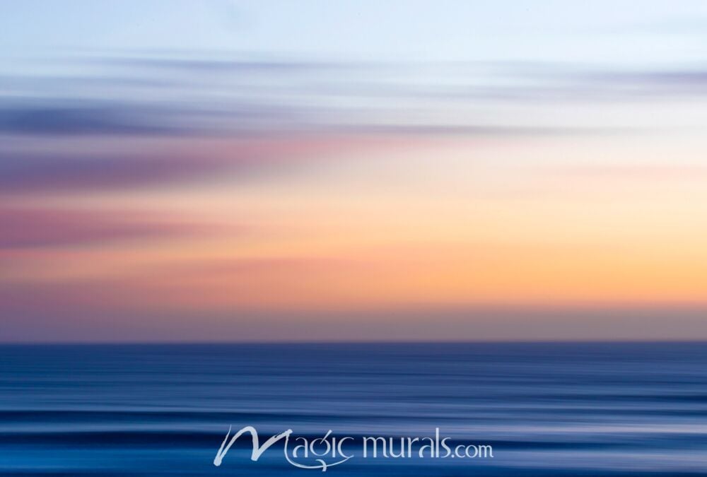 Sunset Seascape Three Wallpaper Wall Mural