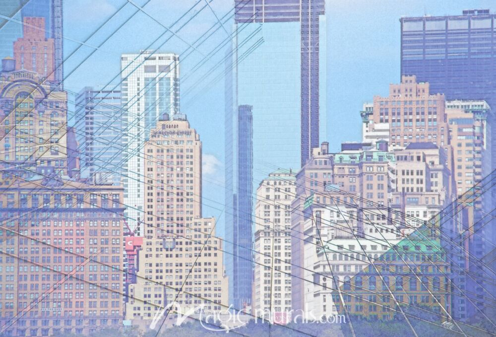 Cityworks One Wallpaper Wall Mural