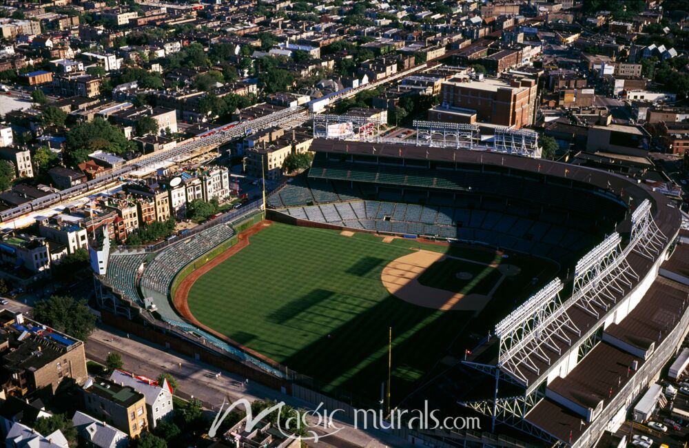 Wrigley Field Chicago 1544 Wallpaper Wall Mural