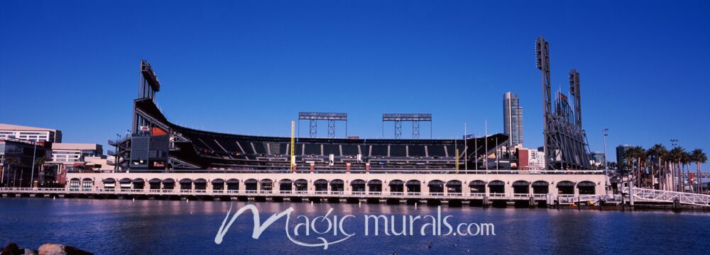 AT+T Baseball Park San Francisco 9061 Wallpaper Wall Mural