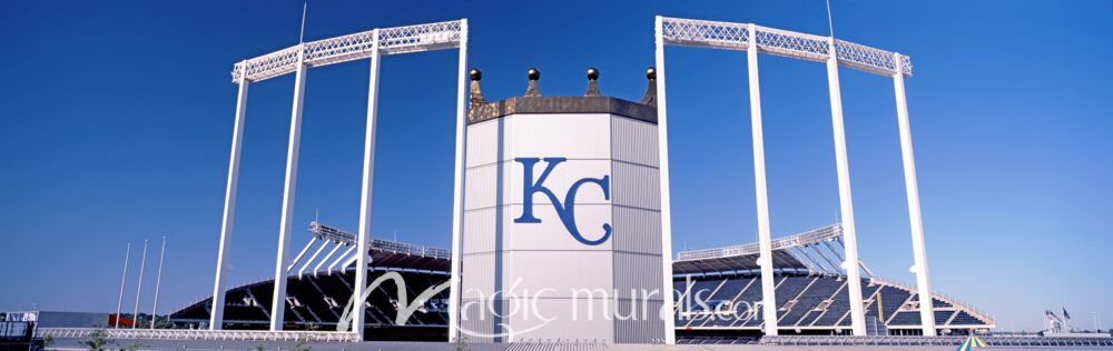 KC Kauffman Baseball Stadium 2384 Wallpaper Wall Mural