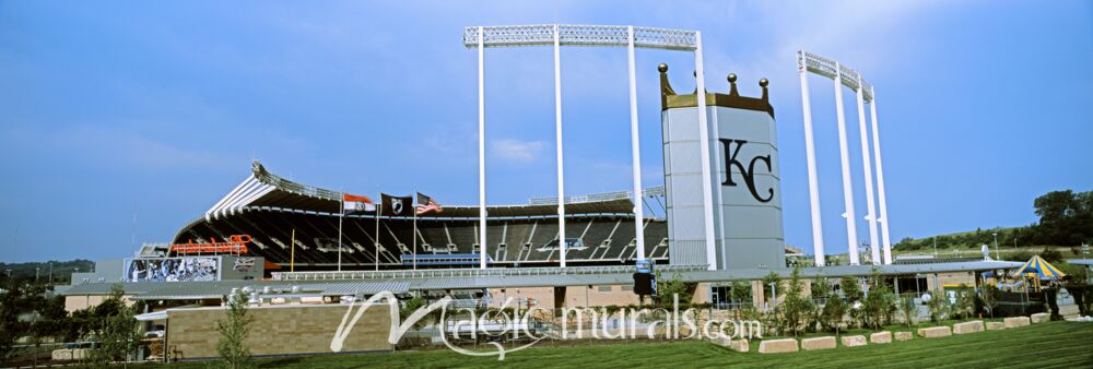 KC Kauffman Baseball Stadium 4191 Wallpaper Wall Mural