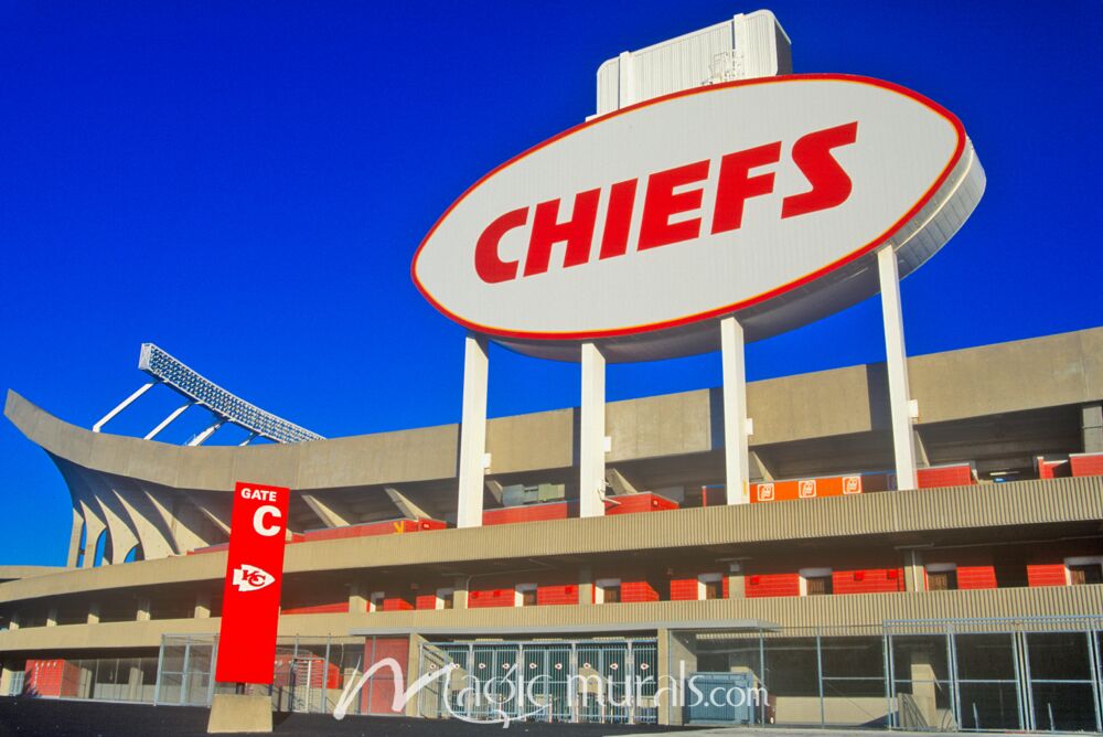 Arrowhead Stadium Kansas City Chiefs 1733 Wallpaper Wall Mural