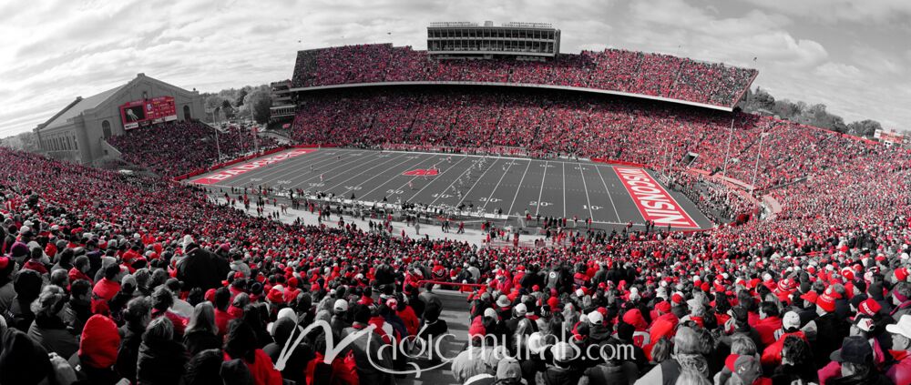 U Wisconsin Camp Randall Stadium 6085 Wallpaper Wall Mural