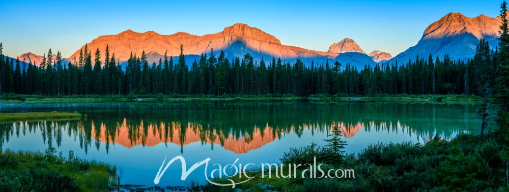 Alberta Mountains 7640 Wallpaper Wall Mural