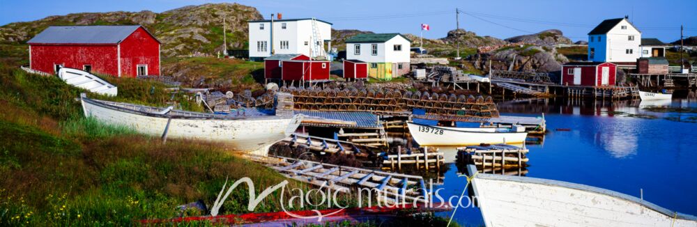 Change Islands Harbor Newfoundland 7652 Wallpaper Wall Mural