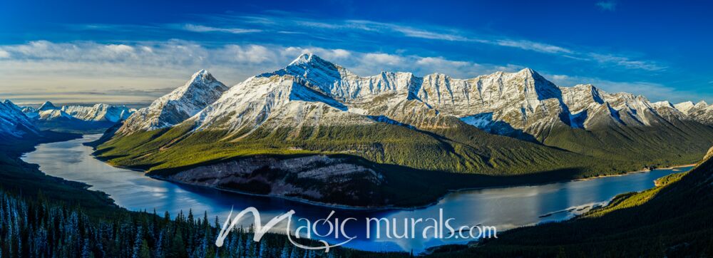 Spray Lakes Rockies 7715 Wallpaper Wall Mural