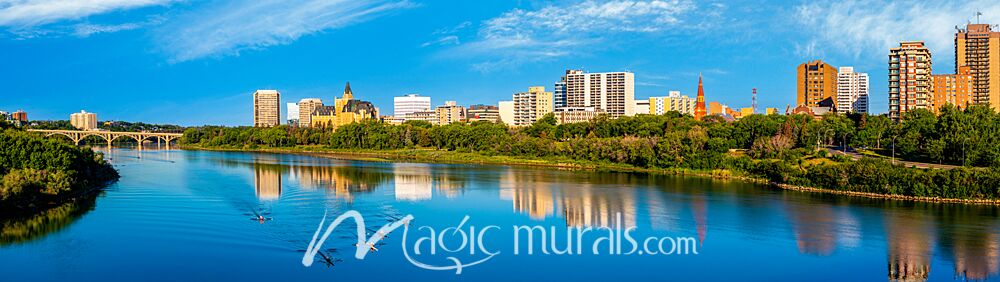 Saskatoon Skyline Saskatchewan 8915 Wallpaper Wall Mural