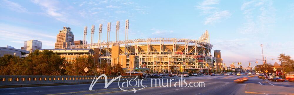 Jacobs Field Stadium Cleveland 7119 Wallpaper Wall Mural