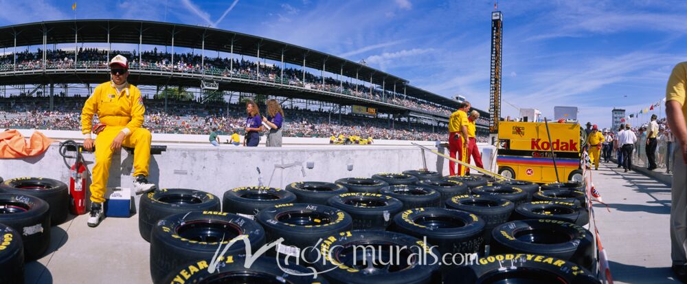 Indianapolis Speedway Brickyard 400 Wallpaper Wall Mural