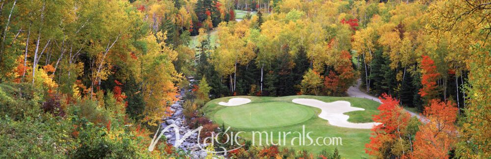 Golf in New England III Wallpaper Wall Mural