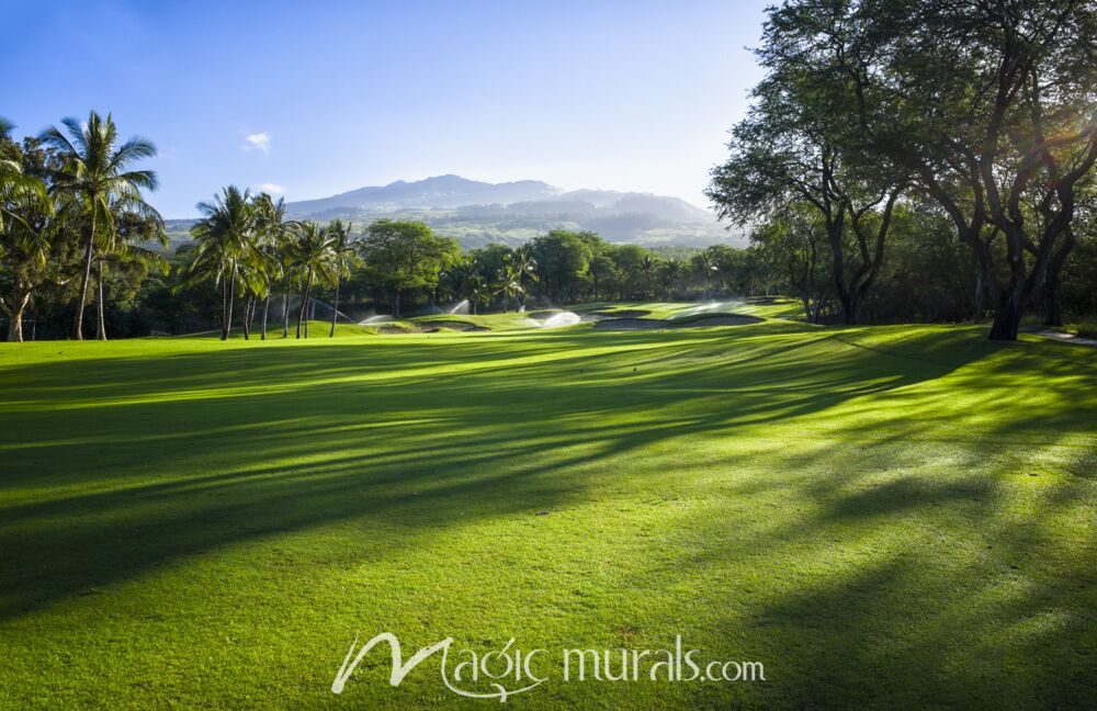 Makena Golf Course Maui Hawaii Wallpaper Wall Mural