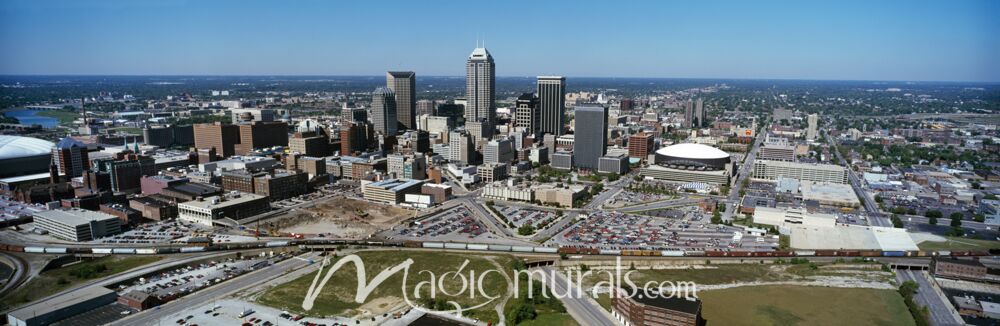 Denver Skyline 4104 Wallpaper Wall Mural