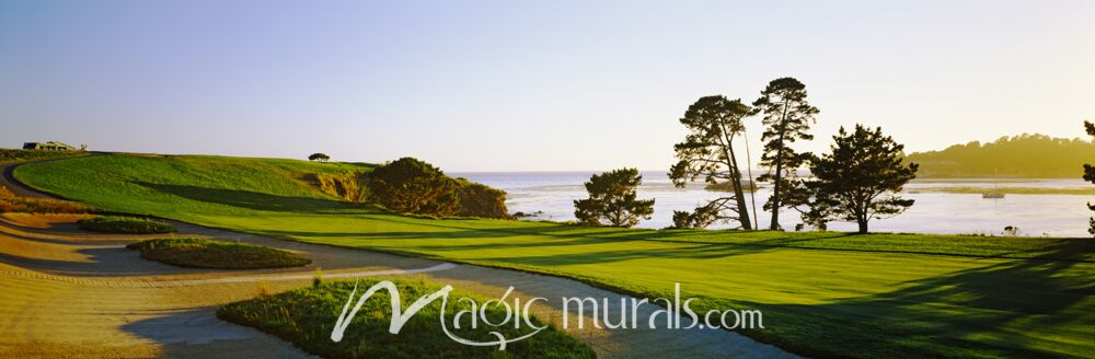 Pebble Beach Golf Monterey IV Wallpaper Wall Mural