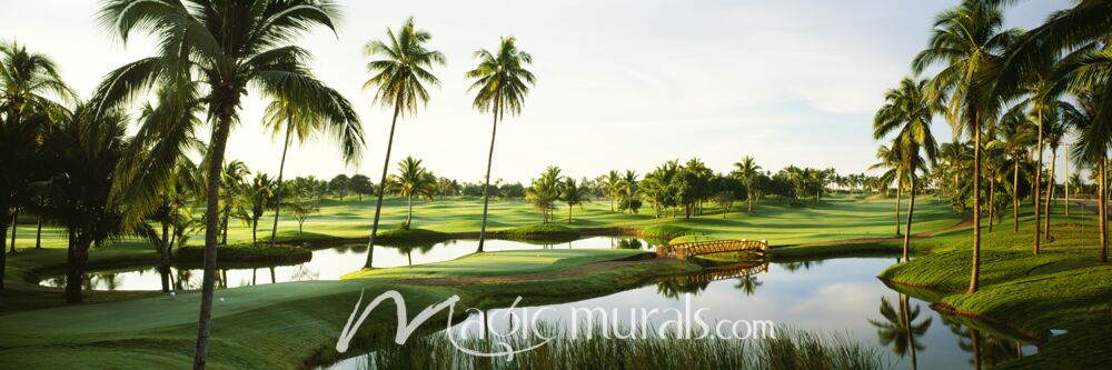 Isla Navidad Resort Course Wallpaper Wall Mural