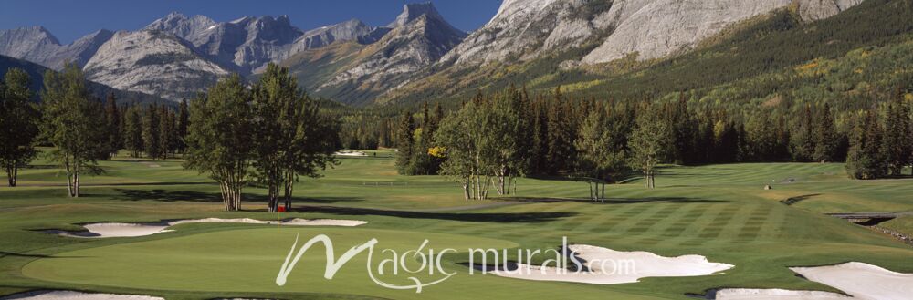 Mt Kidd Golf Calgary Wallpaper Wall Mural