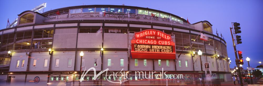 Wrigley Field Chicago Cubs 2057 Wallpaper Wall Mural