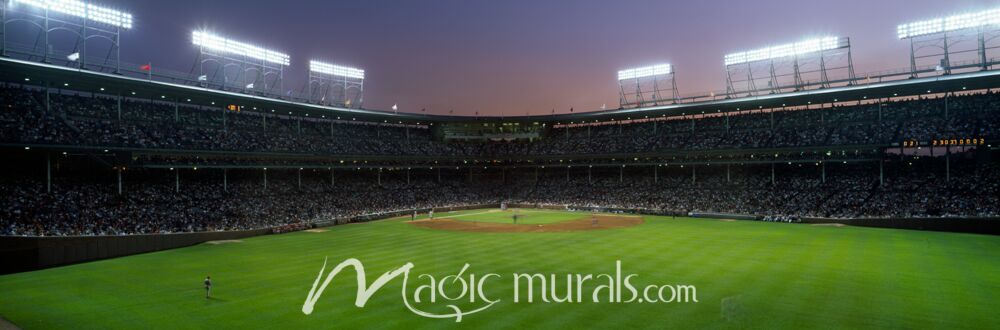 Wrigley Field Stands 6511 Wallpaper Wall Mural