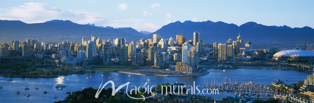 Vancouver BC Skyline 7148 Wallpaper Wall Mural