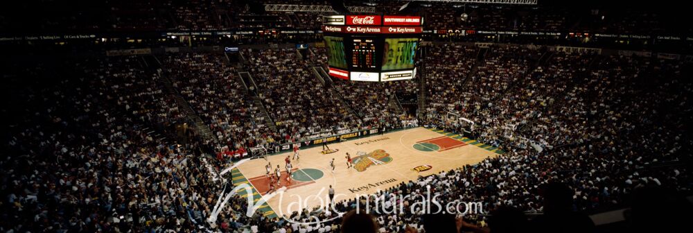 Key Arena Basketball 3746 Wallpaper Wall Mural