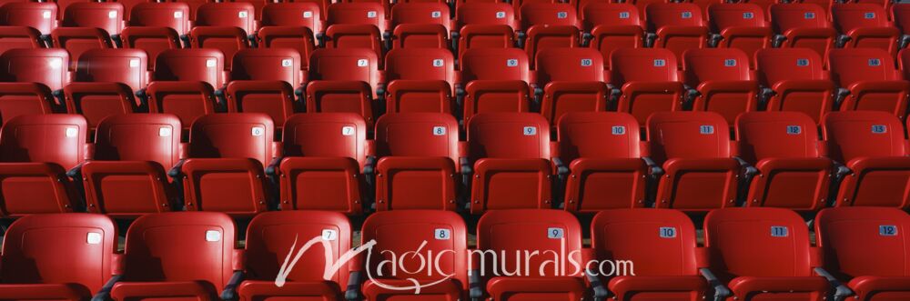 Stadium Seats 5575 Wallpaper Wall Mural