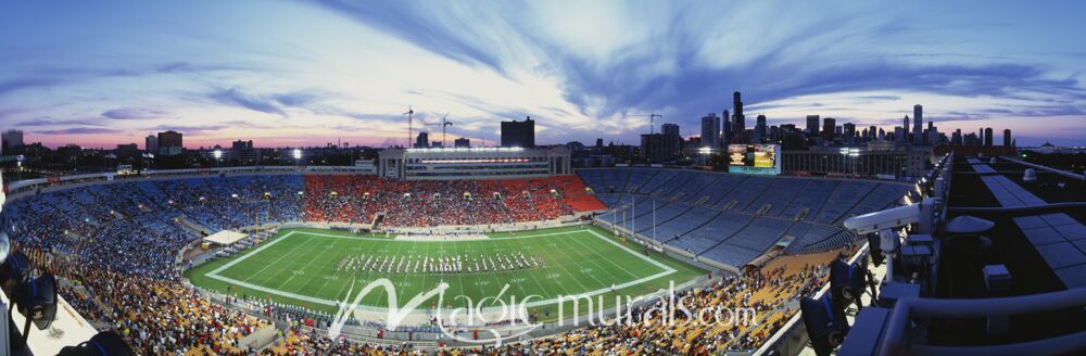 Soldier Field Bears Chicago 6019 Wallpaper Wall Mural